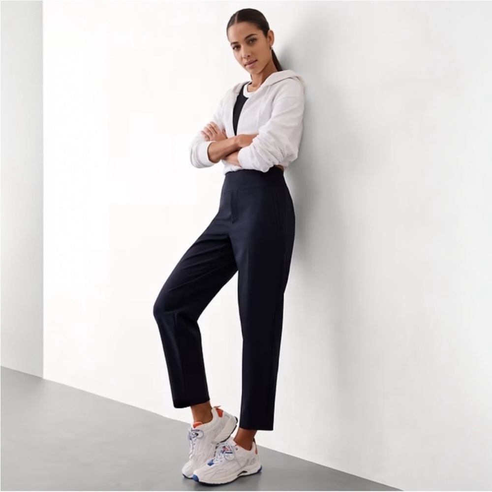 Athleta Blue High Rise Endless pants - Picture 2 of 9